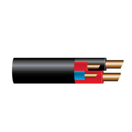 OEX Composite 4 Core Trailer Brake Cable With Black Sheath 30M