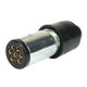 OEX Trailer Plug 7 Pin Small Round Metal