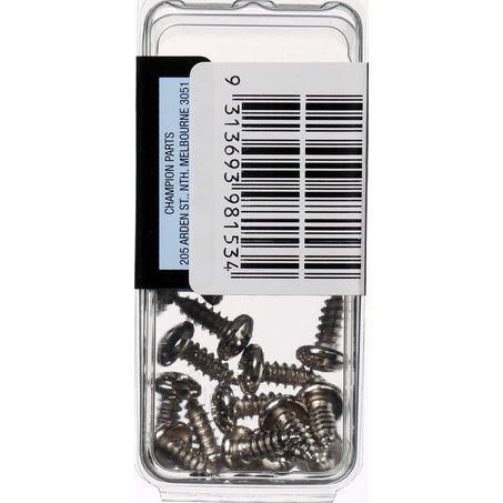 CHAMPION AUTO PARTS Champion Self Tapping Pan Head Screw Pack 10G x 1/2in. BH153