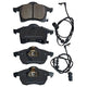 RDA GP MAX LOW METALLIC BRAKE PAD SET HOLDEN OPEL SAAB SUBARU RDB1510