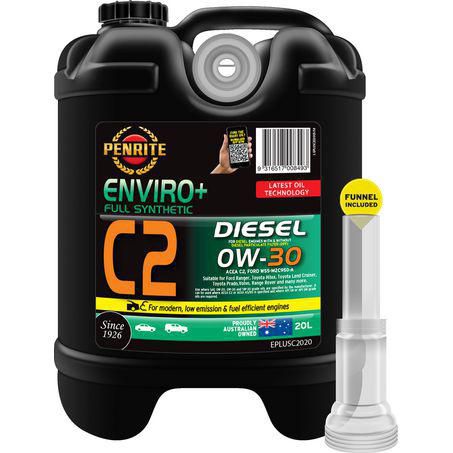 Penrite Enviro+ C2 0W-30 Engine Oil 20L