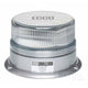 ECCO LED Strobe Amber Clear Lens 12 or 24V Permanent Mount 7160CA