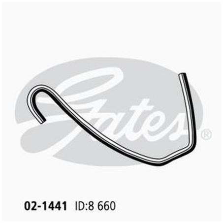 Gates Moulded Heater Hose 02-1441