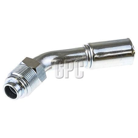 OEX Steel Fitting # 10 MOR - Reduced Beadlock #10 45° RSX1413
