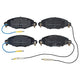 RDA BRAKES RDA GP Max General Purpose Low Metallic Brake Pad Set RDB2127
