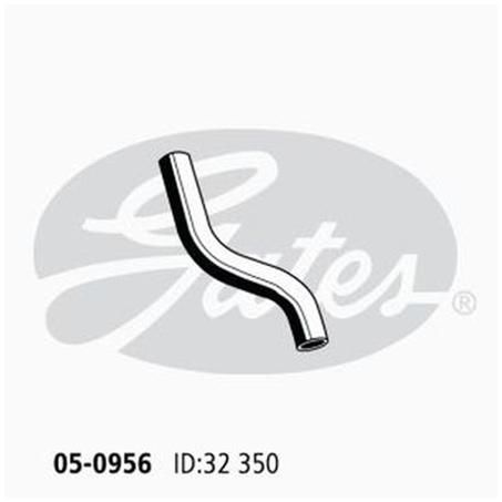 Gates Radiator Hose Upper 05-0956