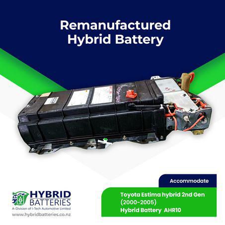 HYBRID BATTERIES NZ Estima Hybrid (AHR10) Hybrid High Voltage Traction Battery - 12M Warranty - Remanufactured AHR10/12/RMF