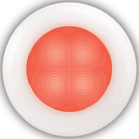 HELLA LED ROU SL REDLIGHT 24V WHITE RIM 2XT980508241