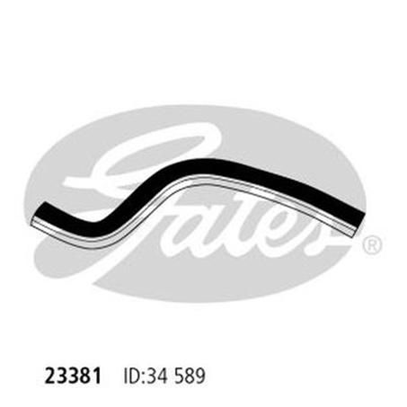 Gates Radiator Hose Lower 23381