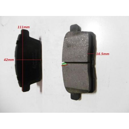 Brake Pad Set L:110.6 H:45.9 T:16.9