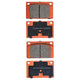 RDA BRAKES RDA GP Max General Purpose Low Metallic Brake Pad Set RDB549