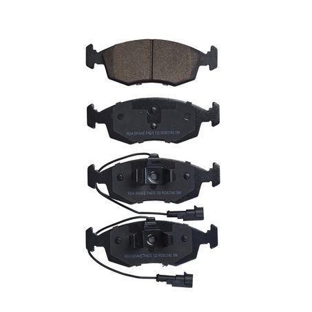 Remsa FRONT BRAKE PADS SET FIAT PANDA