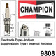 Champion Iridium Spark Plug 9808