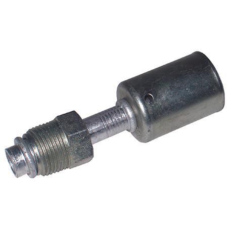 Atco Aluminium Fitting # 8 MOR - Beadlock #8 Straight BLX1402