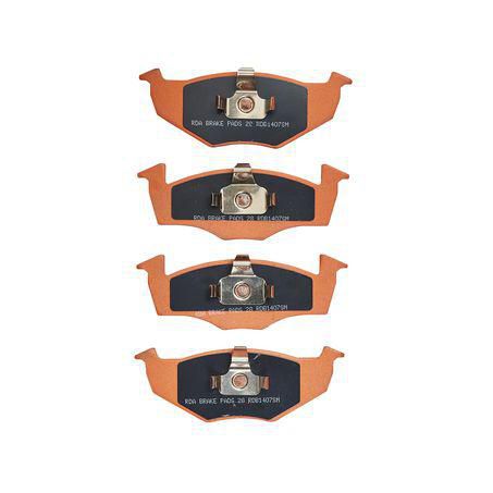 RDA BRAKES RDA GP Max General Purpose Low Metallic Brake Pad Set RDB1407