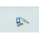 Burgaflex Steel Fitting # 8 Splicer Reduced Burgaclip #8 Straight SCX1592