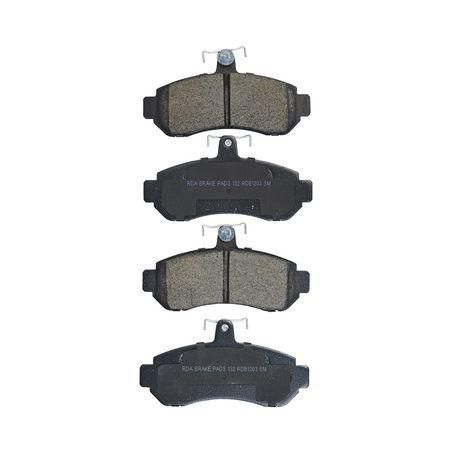 RDA GP MAX LOW METALLIC BRAKE PAD SET MITSUBISHI RDB1203