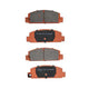 RDA BRAKES RDA GP Max General Purpose Low Metallic Brake Pad Set RDB138