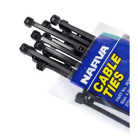 Narva CABLE TIES W: 4MM L: 140MM - 25PCE