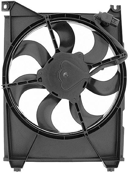JAYAIR FAN CONDENSER SONATA 5/98-9/01 EF FACELIFT 4/01- TRAJET 3/00 EF1129