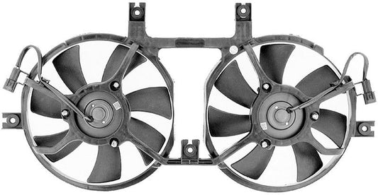 JAYAIR FAN L400 WA STARWAGON 6/94- RADIATOR & CONDENSER ASSY EF1170