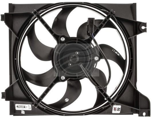 JAYAIR FAN ASSY CONDENSER KIA RIO 1.6L 4 CYL 7/05- EF1228