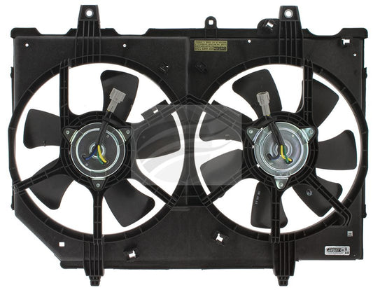 JAYAIR FAN ASSY DUAL NISSAN X-TRAIL T30 2.5L PET 10/01-9/07 EF1301