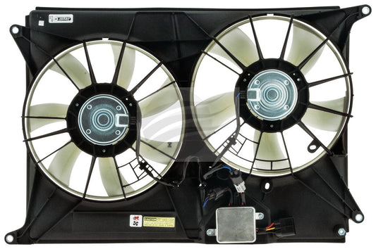 JAYAIR FAN ASSY DUAL SUBARU TRIBECA 3.6LT 06- INC CONTROL MODULE EF1335