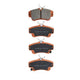 RDA BRAKES RDA GP Max General Purpose Low Metallic Brake Pad Set RDB7716