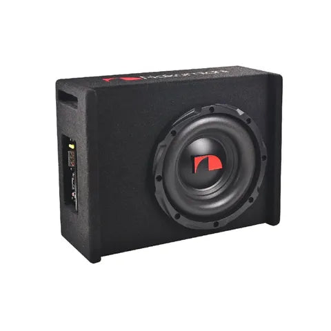 Nakamichi 10" 1000W Slim Powered Subwoofer (Upgraded Version) | Space-Saving Active Bass Enclosure