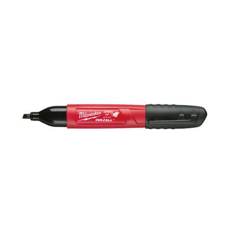Milwaukee INKZALL Black Chisel Tip Marker 48223130