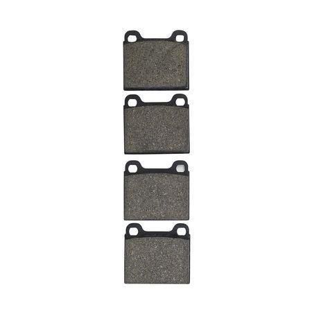 RDA BRAKES RDA GP Max General Purpose Low Metallic Brake Pad Set RDB128