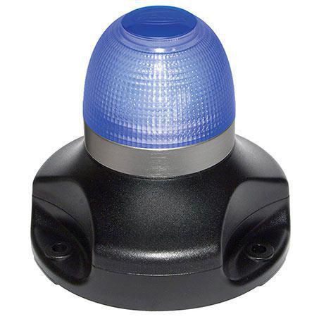HELLA LED Strobe Blue 9 to 33V Permanent Mount 98091074