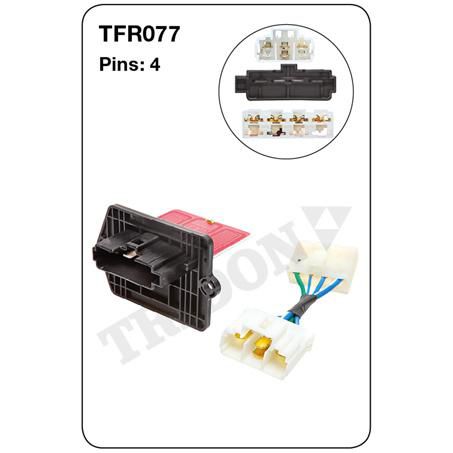 Tridon Heater Fan Resistor TFR077