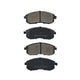 RDA GP MAX LOW METALLIC BRAKE PAD SET NISSAN RDB1485