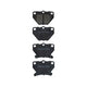 RDA GP MAX LOW METALLIC BRAKE PAD SET TOYOTA RDB1429