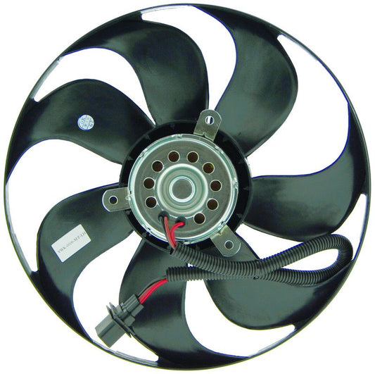 JAYAIR MOTOR & BLADE ASSY RADIATOR BEETLE 00 DRIVERS SIDE LARGE EM1177