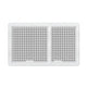 FUSION ELECTRONICS FUSION FM SERIES 7.7" 200W FLUSH MOUNT MARINE SQUARE WHITE SPEAKERS 010-02300-10