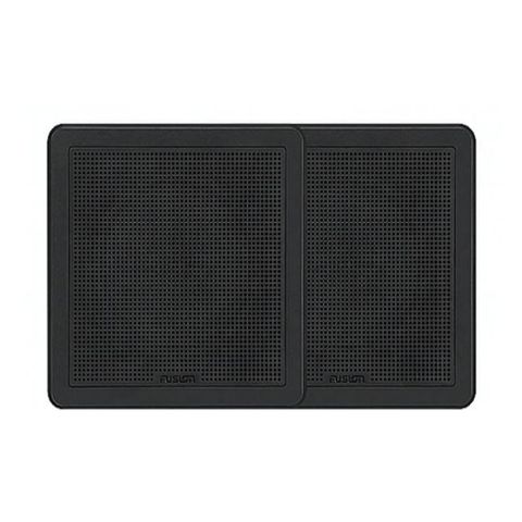 FUSION ELECTRONICS FUSION  7.7" 200W FM SERIES  FLUSH MOUNT MARINE SQUARE BLACK SPEAKERS 010-02300-11