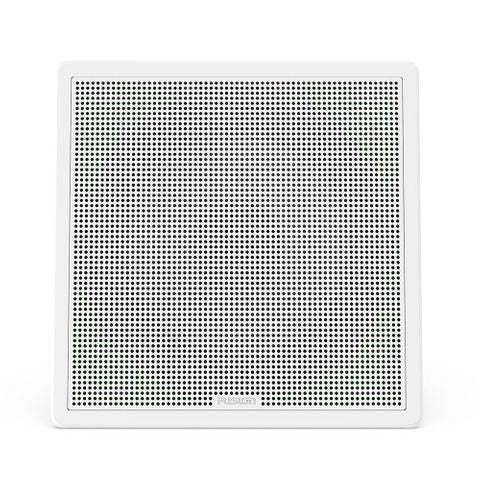 FUSION ELECTRONICS FUSION 10" FM SERIES SUBWOOFER SQUARE FLUSH MOUNT FM-S10SW - WHITE, 010-02301-10