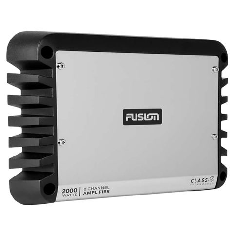 FUSION ELECTRONICS FUSION 2000W SIGNATURE SERIES AMPLIFIER 8 CHANNEL SG-DA82000, 010-02162-00