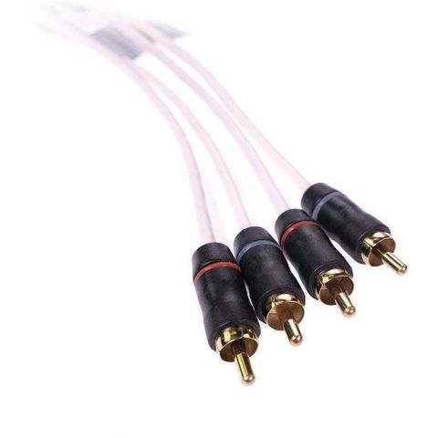 FUSION ELECTRONICS FUSION MS-FRCA25 2-ZONE 4-CHANNEL RCA AUDIO INTERCONNECT CABLE - 25FT/7.6M 010-12620-00