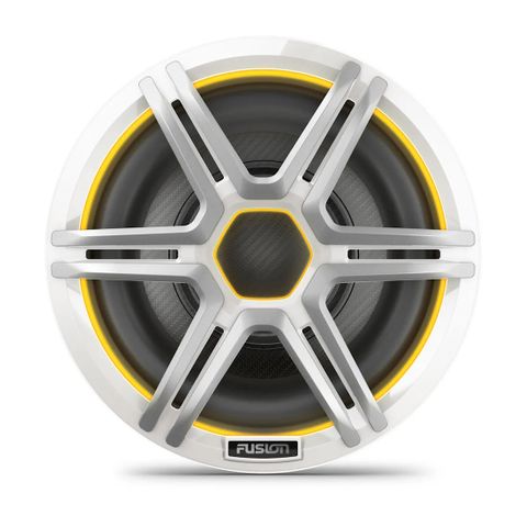 FUSION ELECTRONICS FUSION 10" APOLLO MARINE SUBWOOFER WITH SPORTS GREY GRILLE LED 010-02918-41