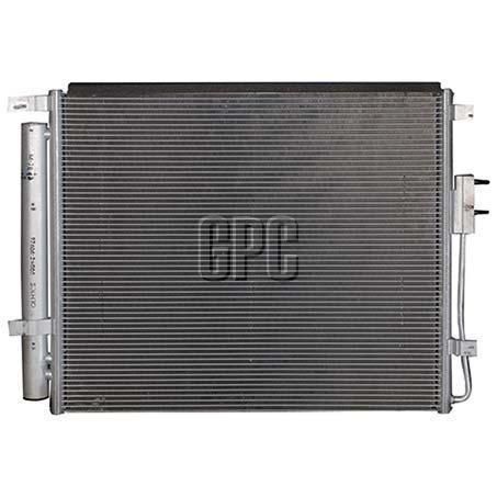 HANON SYSTEM Hanon Air Conditioning Condenser Parallel Flow (Subcooled) Inlet Pad Outlet Pad CNX01013