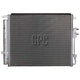 HANON SYSTEM Hanon Air Conditioning Condenser Parallel Flow (Subcooled) Inlet Pad Outlet Pad CNX01013
