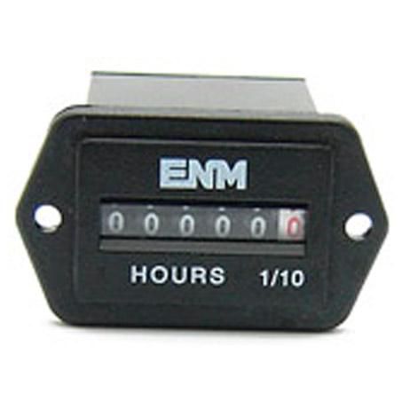 ENM HOURMETERS HOURMETER MINI RECT 10-80V 88456226
