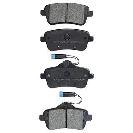 RDA BRAKES RDA GP Max General Purpose Low Metallic Brake Pad Set RDB2240