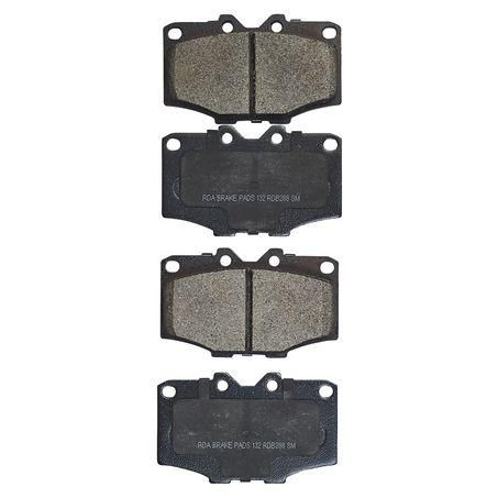 RDA GP MAX LOW METALLIC BRAKE PAD SET TOYOTA RDB288