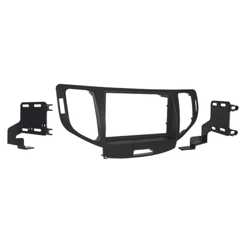 Acura TSX / Honda Accord Double DIN Dash Kit (2008-2014) | Charcoal Grey for Non-Navigation Models