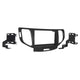 Acura TSX / Honda Accord Double DIN Dash Kit (2008-2014) | Charcoal Grey for Non-Navigation Models